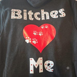 Bitches Love Me – Rhinestone Graphic Tee