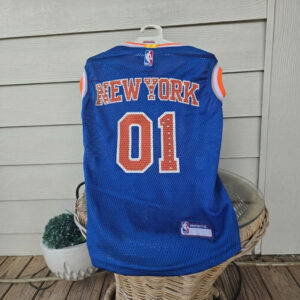 New York Knicks Basketball Bling Pet Jersey