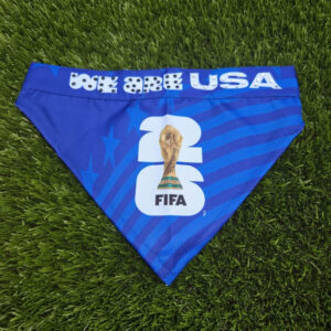 2026 FIFA World Cup USA Pet Bandana – Patriotic Soccer Fan Accessory